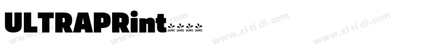 ULTRAPRint字体转换