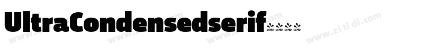 UltraCondensedserif字体转换