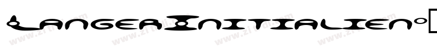 LangerInitialien字体转换