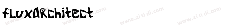 fluxarchitect字体转换