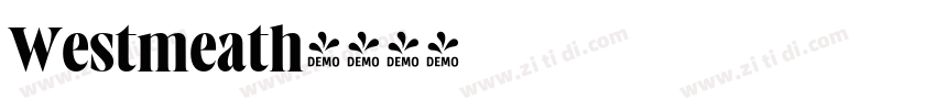 Westmeath字体转换