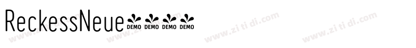 ReckessNeue字体转换