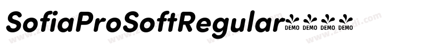 SofiaProSoftRegular字体转换