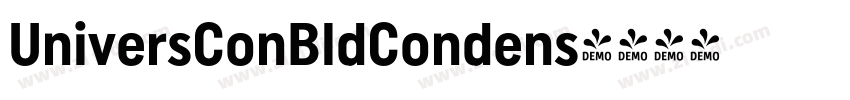 UniversConBldCondens字体转换