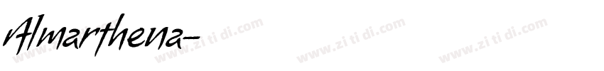 Almarthena字体转换