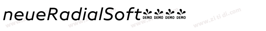 neueRadialSoft字体转换