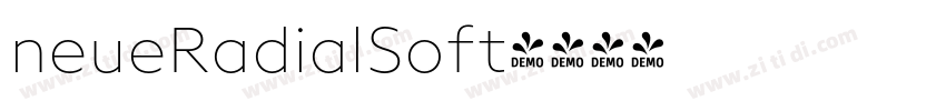 neueRadialSoft字体转换