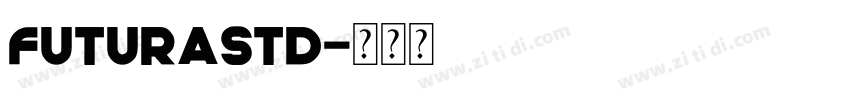 futurastd字体转换