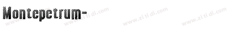 Montepetrum字体转换
