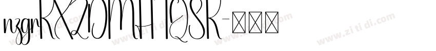 nzgrKXZDMHTQSK字体转换