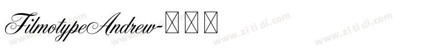 FilmotypeAndrew字体转换