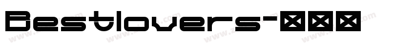 Bestlovers字体转换