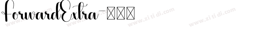 ForwardExtra字体转换