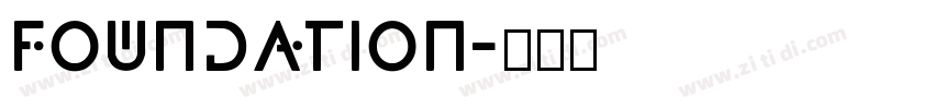 Foundation字体转换 Foundation字体转换