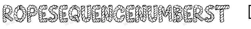 RopeSequenceNumberST字体转换
