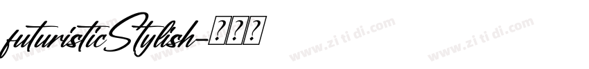 futuristicStylish字体转换