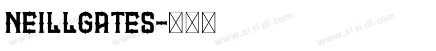 Neillgates字体转换