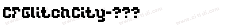 CFGlitchCity字体转换