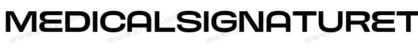 MedicalSignaturettf字体转换 MedicalSignaturettf字体转换