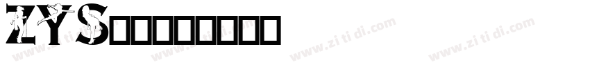 ZYSihouette字体转换