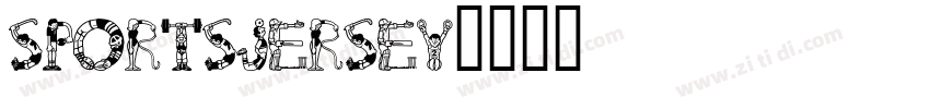 sportsjersey字体转换
