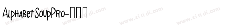 AlphabetSoupPro字体转换 AlphabetSoupPro字体转换