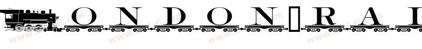 LondonTrain字体转换