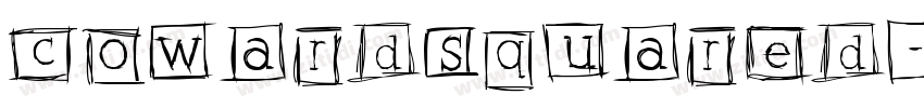 CowardSquared字体转换