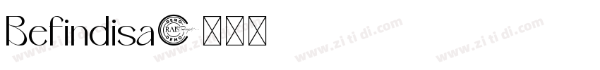 Befindisa字体转换