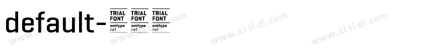 default字体转换