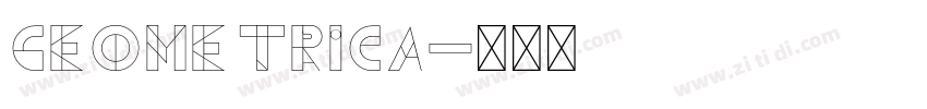 Geometrica字体转换