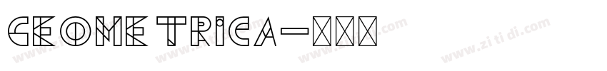 Geometrica字体转换