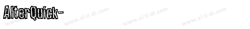 AlterQuick字体转换