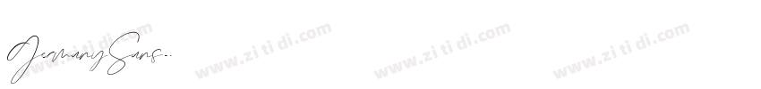 GermanySans字体转换