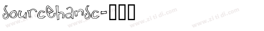 sourcehansc字体转换