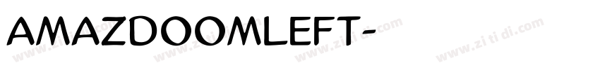 AmazDooMLeft字体转换