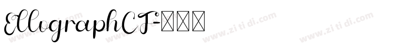 EllographCF字体转换