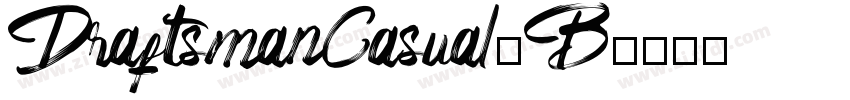 DraftsmanCasual2B字体转换
