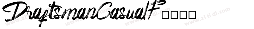 DraftsmanCasualF字体转换