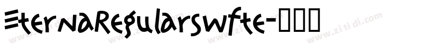 EternaRegularswfte字体转换 EternaRegularswfte字体转换