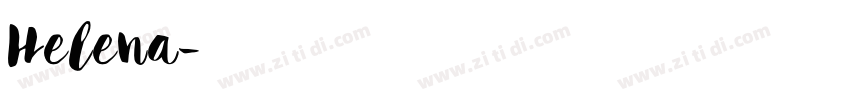 Helena字体转换