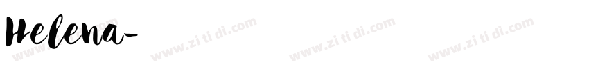 Helena字体转换