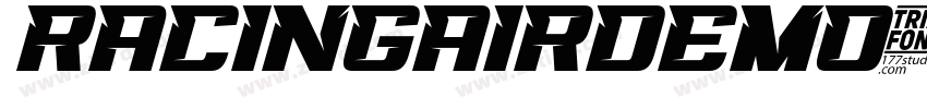 RacingAirDemo字体转换