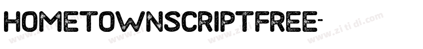 HometownScriptFree字体转换