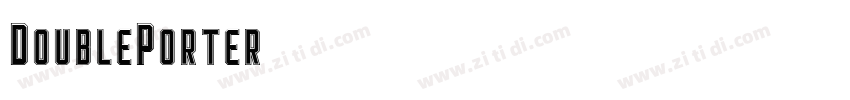 DoublePorter5字体转换