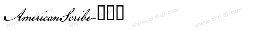 AmericanScribe字体转换