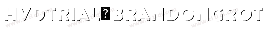 HvDTrial_BrandonGrot字体转换