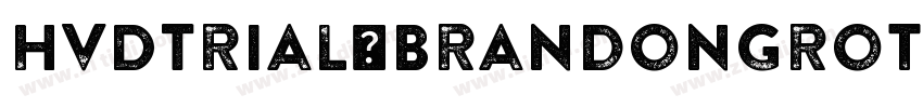 HvDTrial_BrandonGrot字体转换