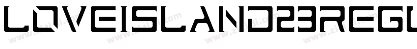 Loveisland23Regular字体转换