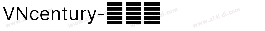VNcentury字体转换